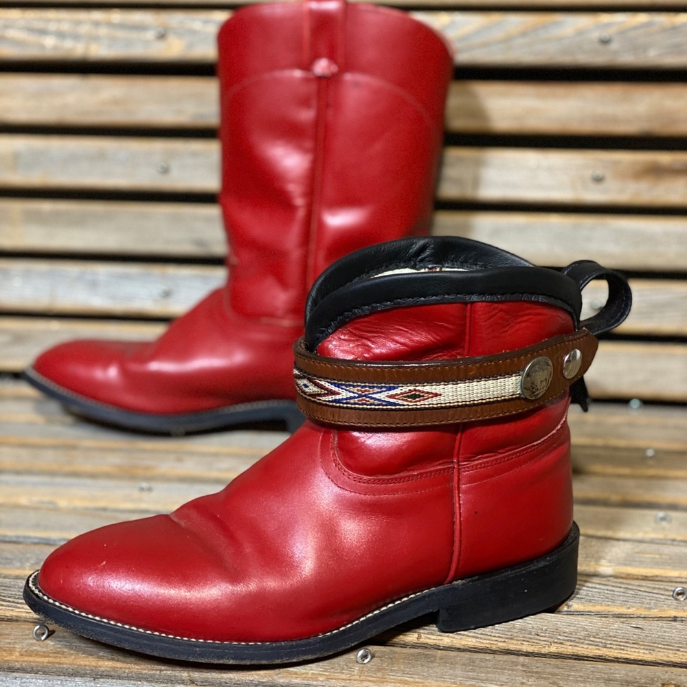 SOLD Size 8.5 wide, Upcycled Boots, Boho Boots, rework